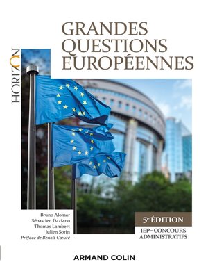 cover image of Grandes questions européennes--5e éd.--IEP-Concours administratifs